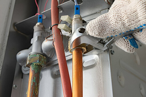 Repairing A Gas Heating Boiler